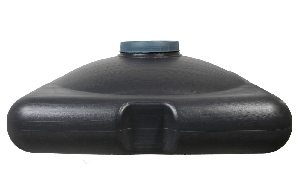 Бак для  душу 200 л  пластиковий  плоский дачний бак для води літній душ Дніпро - фото 2