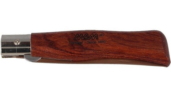 Універсальний Складаний Ніж із замком 9 см MAM "Bronze Titanium" Bubinga Wood (2009) Нержавіюча сталь Нововолинськ - фото 6