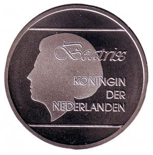 Монета 1 флорин, 1986,87,88,89,90 рік, Аруба. Полтава - фото 1