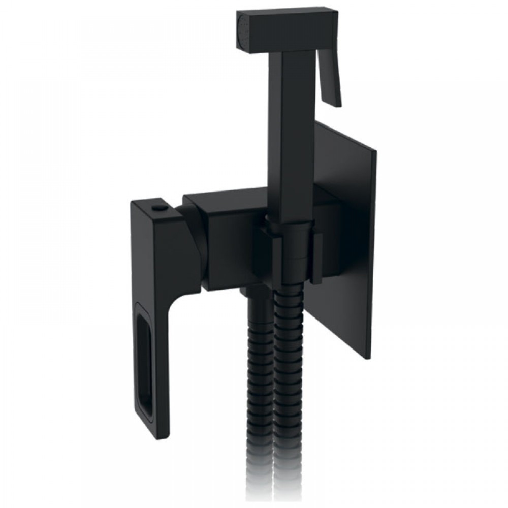 Змішувач для гігієнічного душу Koer KB-23009-05 чорний вбудований (KR3511) Чернівці - фото 1