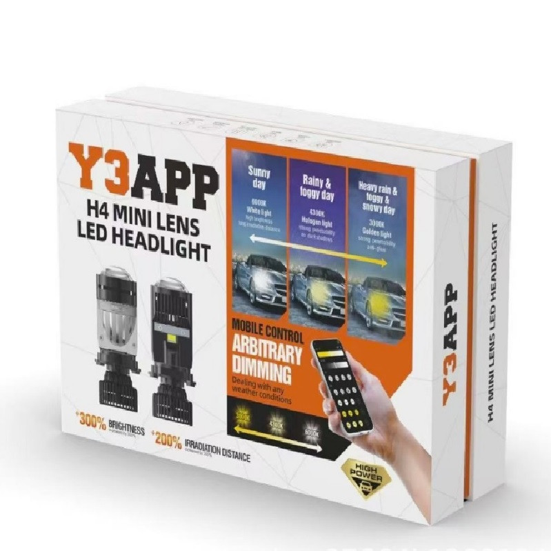 Комплект світлодіодних ламп Starlight Y3APP H4 Bi-Led Харків - фото 2