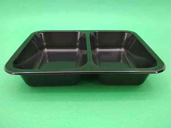 Ланч бокс полипропиленовый черный T-2   227 х 178 х 50 мм (50 шт) Харьков