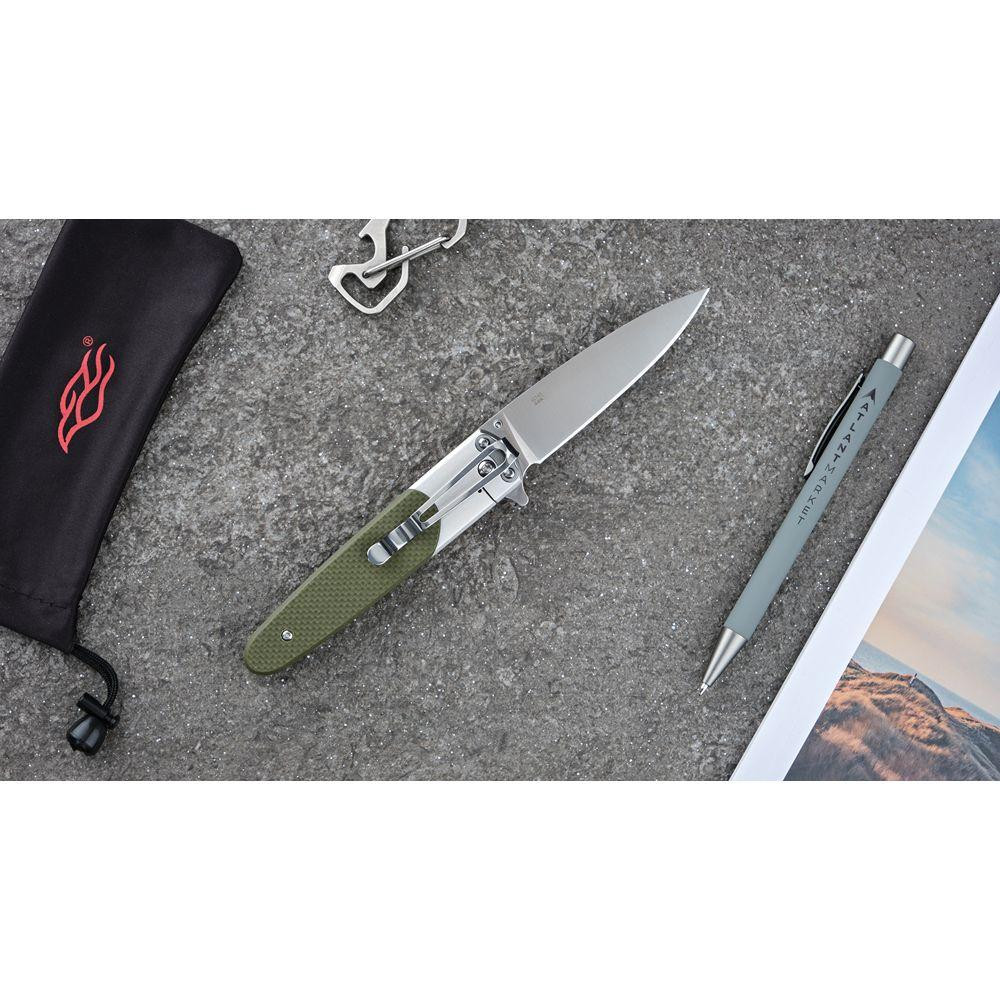 Нож складной Ganzo G743-1-GR Ровно - изображение 7