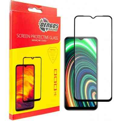 Скло захисне Dengos Full Glue Realme C25y (TGFG-209) Вінниця