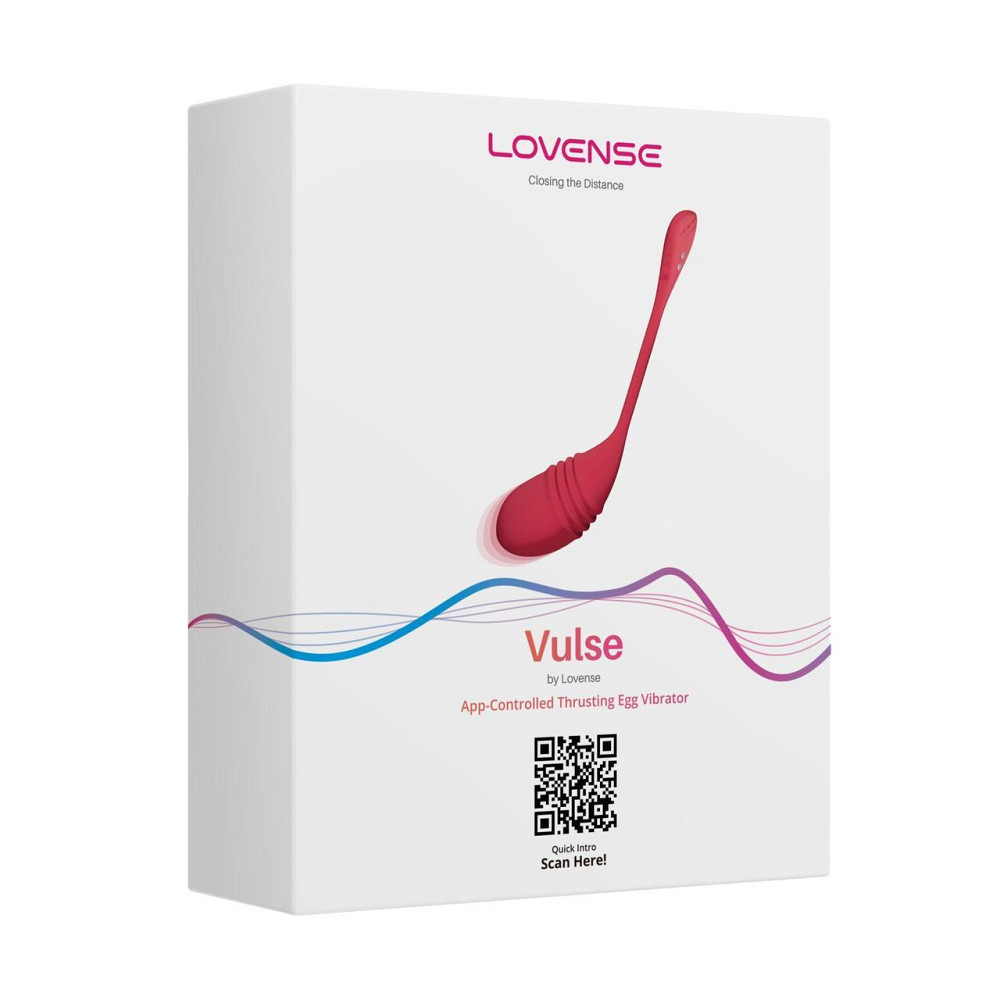 Смарт-віброяйце з пульсацією Lovense Vulse (Thrusting Egg Vibrator), імітація фрикцій Sex Aura Київ - фото 8