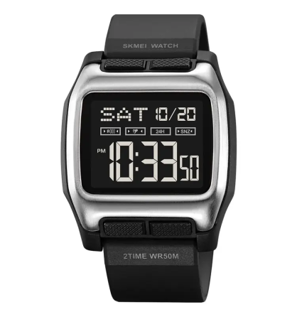 Годинник чоловічий спортивний наручний Skmei 2193 (Сріблястий) Вінниця