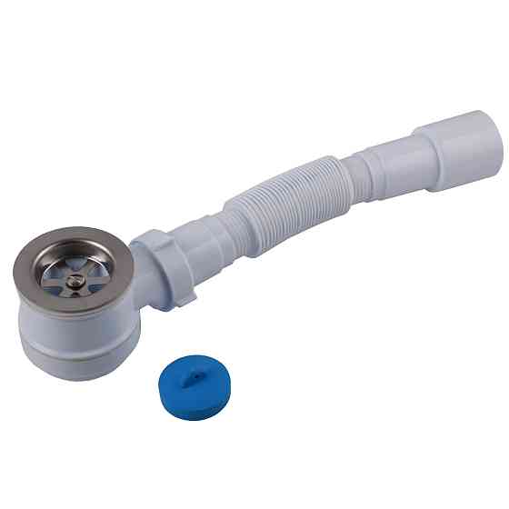 Сифон OPTIMUM низький пляшковий для душ.піддону з випуск 1 1/2″ та гофротрубою 40*40/50 OPTI 09033 Київ