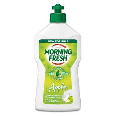 Средство для ручного мытья посуды Morning Fresh Apple 400 мл (5000101509636/8998103018829) Винница - изображение 1