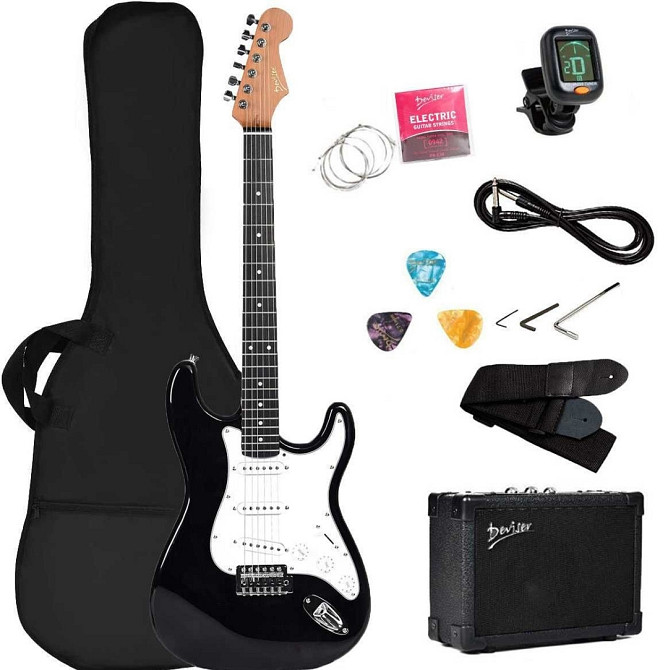 Электрогитара Deviser L-G1 ST BK (полный комплект) Харьков - изображение 8