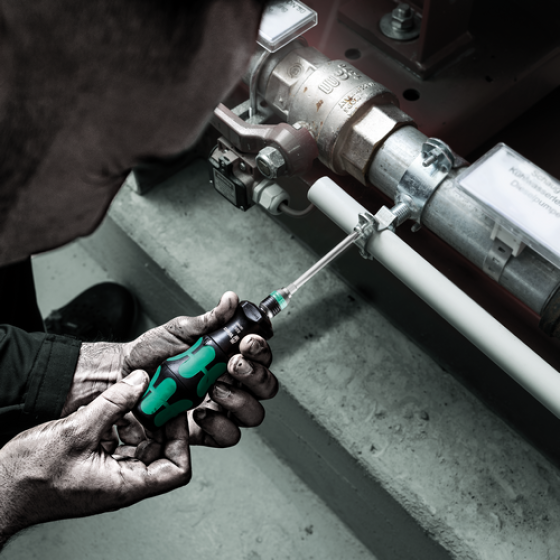 Викрутка турбо Wera Kraftform набір 19шт, бітотримач 1/4", 18 дюймових подовжених біт 89мм PH,PZ,SL,HEX,Torx Одеса