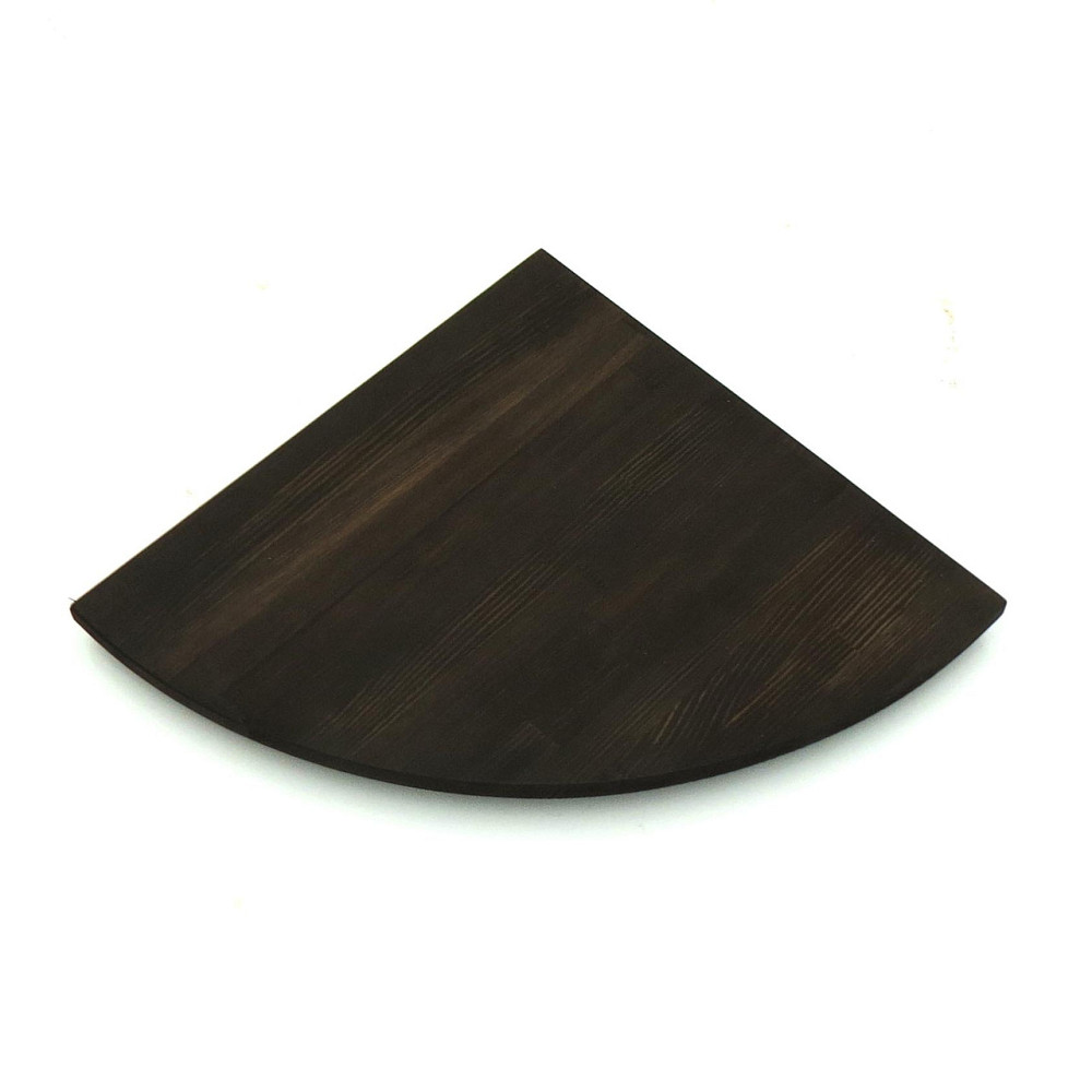 Угловая настенная полка 