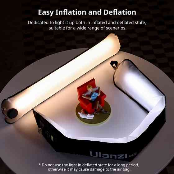 Видеосвет Ulanzi UA20 20W Portable Air Tube Light (L110 UA20) Одесса
