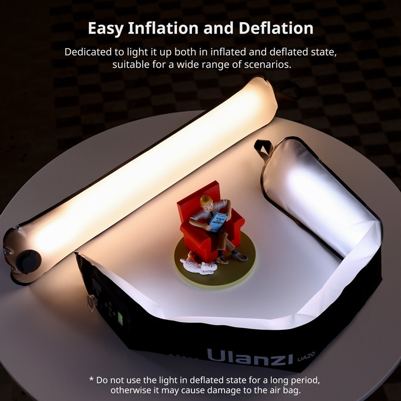 Видеосвет Ulanzi UA20 20W Portable Air Tube Light (L110 UA20) Одесса - изображение 5