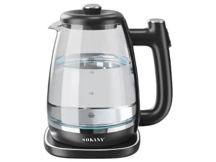 Электрический чайник Sokany SK-09034 1800Вт 1.8 л с индикатором уровня воды и автоматическим отключением Одеса - фото 4