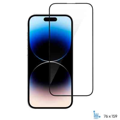 Стекло защитное 2E iPhone 14 Pro Max 2.5D FCFG black (2E-IP-14PM-6.7-SMFCFG-BB) Винница