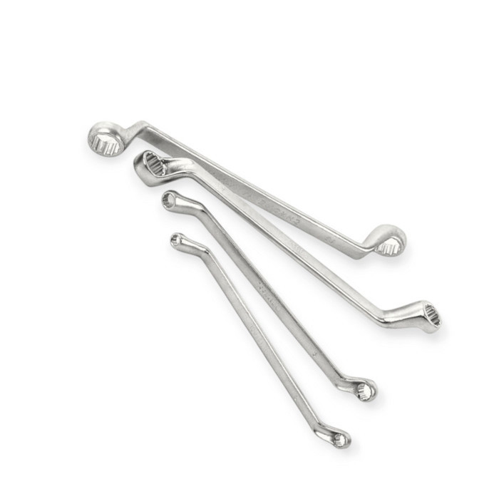 Набір ключів викинутих накидних 6-22 мм 8 шт (планшет) CrV Мукачево - фото 2