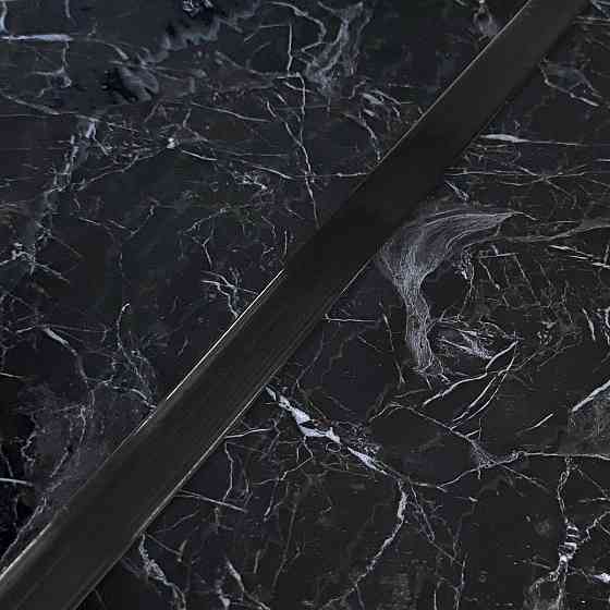 Чёрный Т-образный молдинг Киев