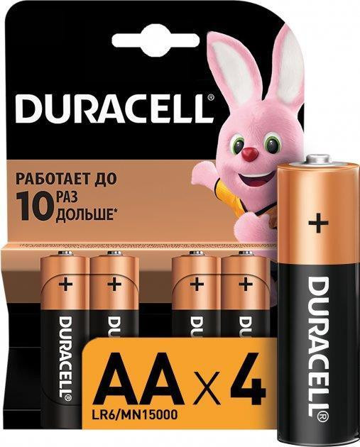Батарейки Duracell Simply AA/LR03 (4шт.) Київ - фото 1