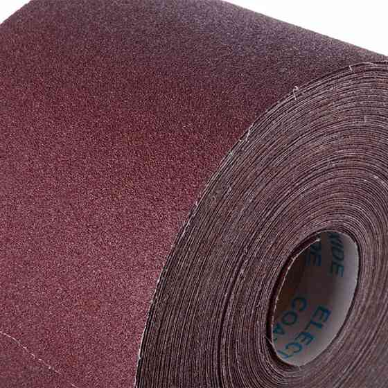 Шкурка шліфувальна, тканинна основа, К40, 200 мм × 50 м INTERTOOL BT-0714 Київ