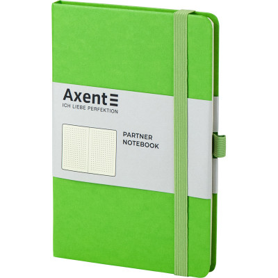 Книга записная Axent Partner 125х195 мм в точку 96 листов Салатовая (8306-09-A) Винница - изображение 2