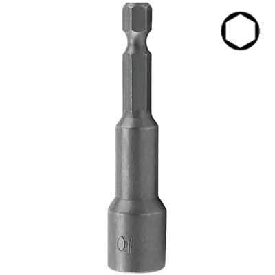 Головка магнитная Toptul 7мм L65мм магнитная (BEAA0807) Винница - изображение 1