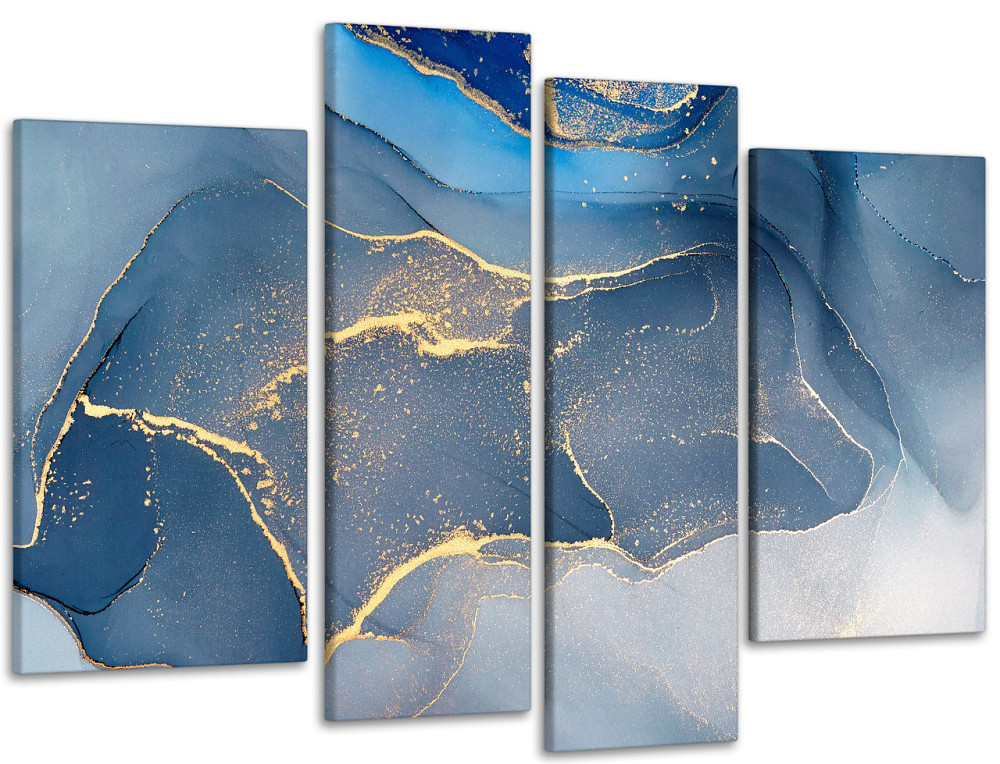 Модульна картина у спальню, вітальню Абстракція Art-620_4 105 x150 см Київ - фото 1