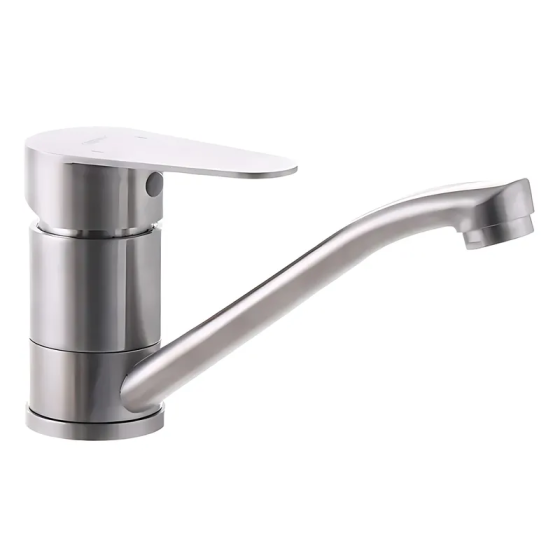 Смеситель для умывальника Champion ASA-004 с износостойкой нержавеющей сталью SUS304, 15 см (CH6564) Харьков