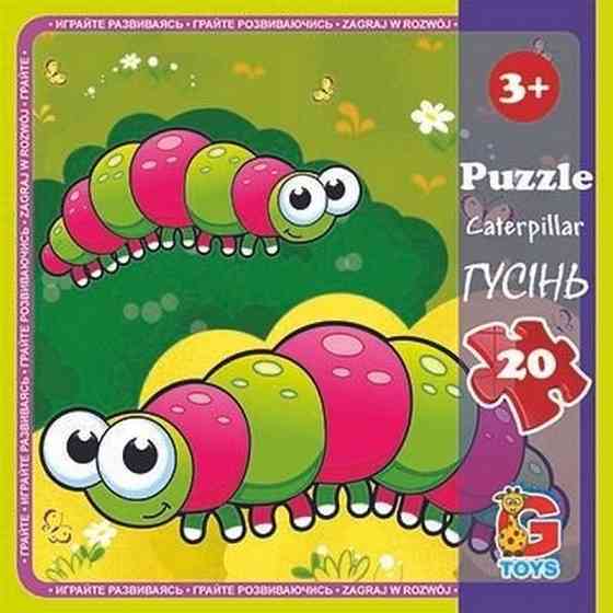 Пазли дитячі "Комахи" LI06, 20 елементів Вінниця