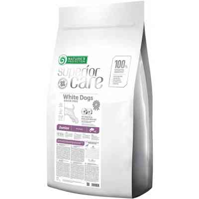 Сухой корм для собак Nature's Protection Superior Care White Dogs Grain Free Junior 17 кг (NPSC45995) Винница