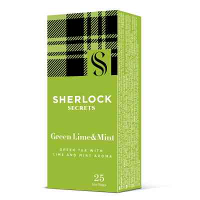 Чай Sherlock Secrets Green Lime &amp; Mint зелений 25х1.8 г (shs.01725) Вінниця