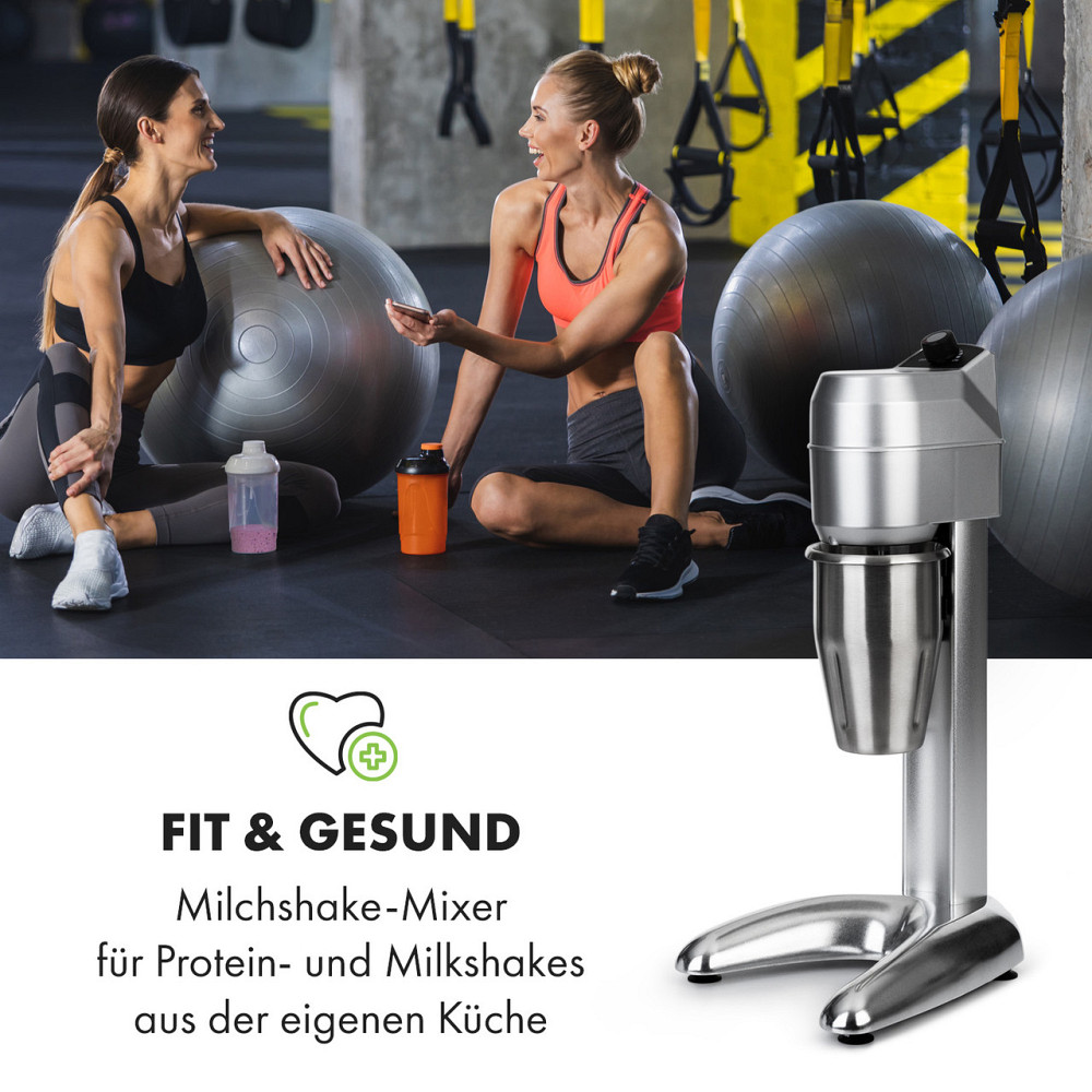 Міксер для молочних коктейлів Kraftprotz Proteinshake 300 Вт безступеневе регулювання неіржавка сталь Рівне - фото 2