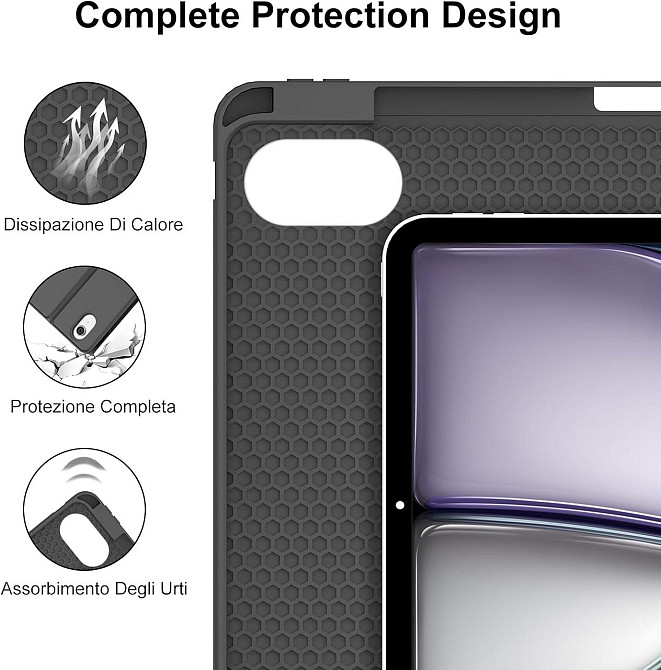 Чохол з клавіатурою для iPad Air 11-inch(M2) 2024/ iPad Air 5 2022/Air 4 2020 10.9/iPad 4-го покол. 10.9 / iPad Pro 11 2018 Дніпро - фото 5