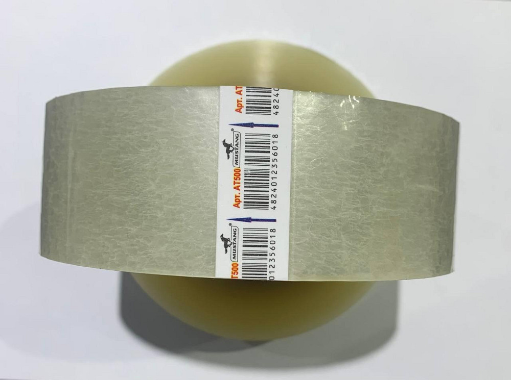 Клейка стрічка пакувальна прозора MUSTANG 45мм х 250м Рівне - фото 1