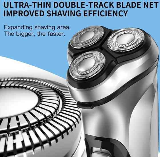 Бритва Xiaomi Enchen Black stone 3D Type C, Black Silver. Київ