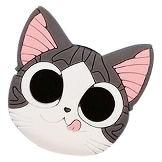 Попсокет PopSocket 3D ZucZug держатель для телефона (Серия коты, Серый веселый кот) Николаев - изображение 2