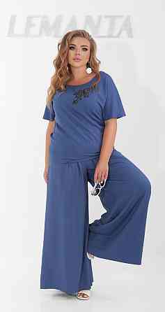 Костюм зі спідницею штанами великого розміру (52) Київ