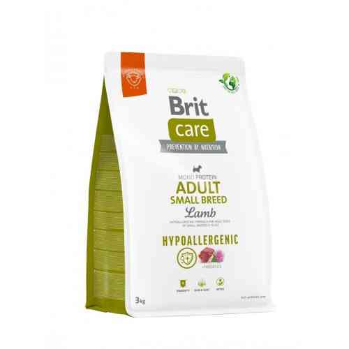Корм для собак малих порід Brit Care Dog Hypoallergenic Adult Small Breed гіпоалергенний з ягням, 3 кг Київ