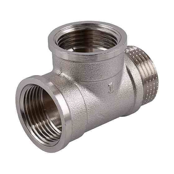 Тройник 1″ВВН никелированный NT554S OPTIMUM (000030814) Киев