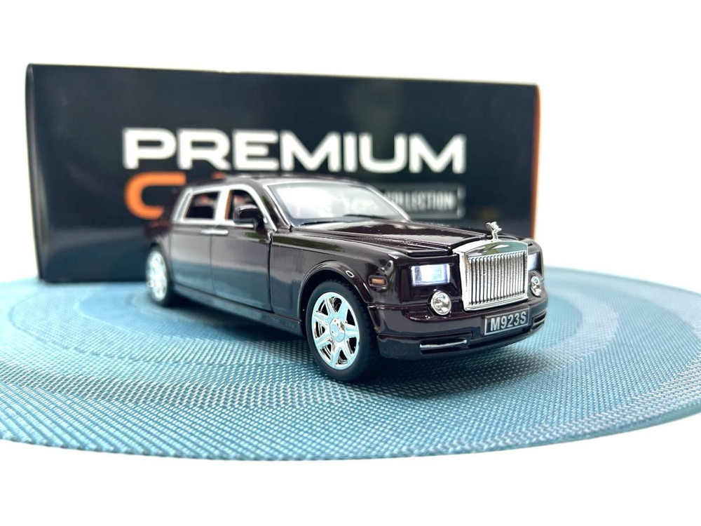 Машина металева Автосвіт Rols-Royce інерційна відчиняються двері капот 1:24 Коричнева (AP-1701) Чернигов - изображение 1