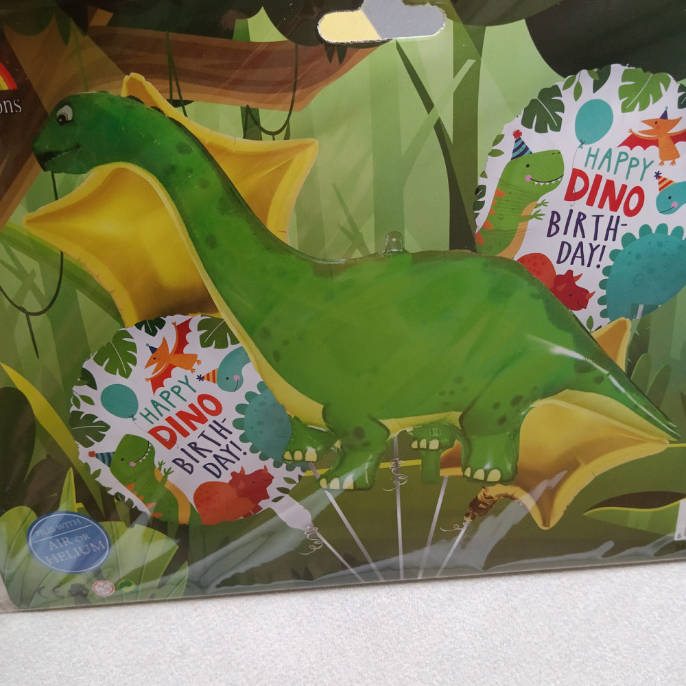 Набор воздушных шаров динозавр (5 предметов) Киев - изображение 2