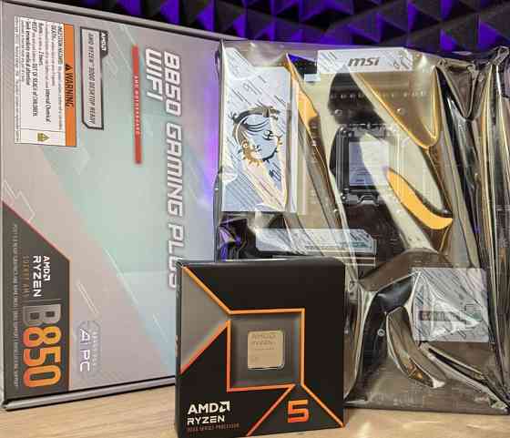 Топ комплект AM5 Ryzen 9600X, B850 Msi Gaming материнская плата, проц. Киев