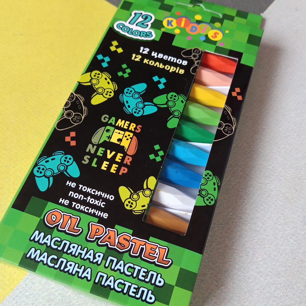 Пастель олійна 12 кол Київ - фото 1