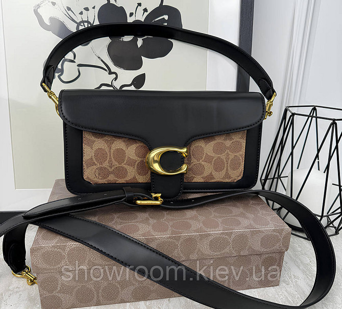 Женская брендовая сумка Coach Tabby (1379-4) Киев - изображение 8