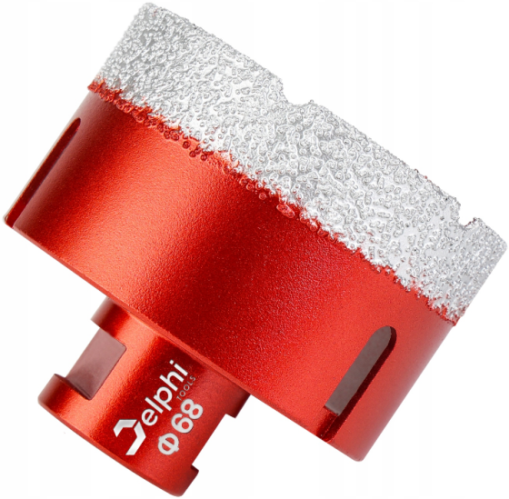 Набір алмазних коронок з адаптером Delphi 6-68мм 5шт. (Польща) Київ