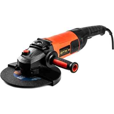 Шлифовальная машина GTM 230мм AG230/2800D 2800Вт, 6500об/мин, пл.пуск (AG230/2800D) Винница