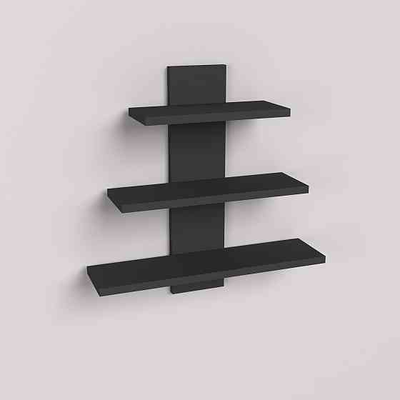 Полка навесная П-1, Антрацит, 500/140/500 Львов