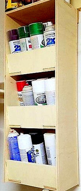 Органайзер для аэрозольных красок 