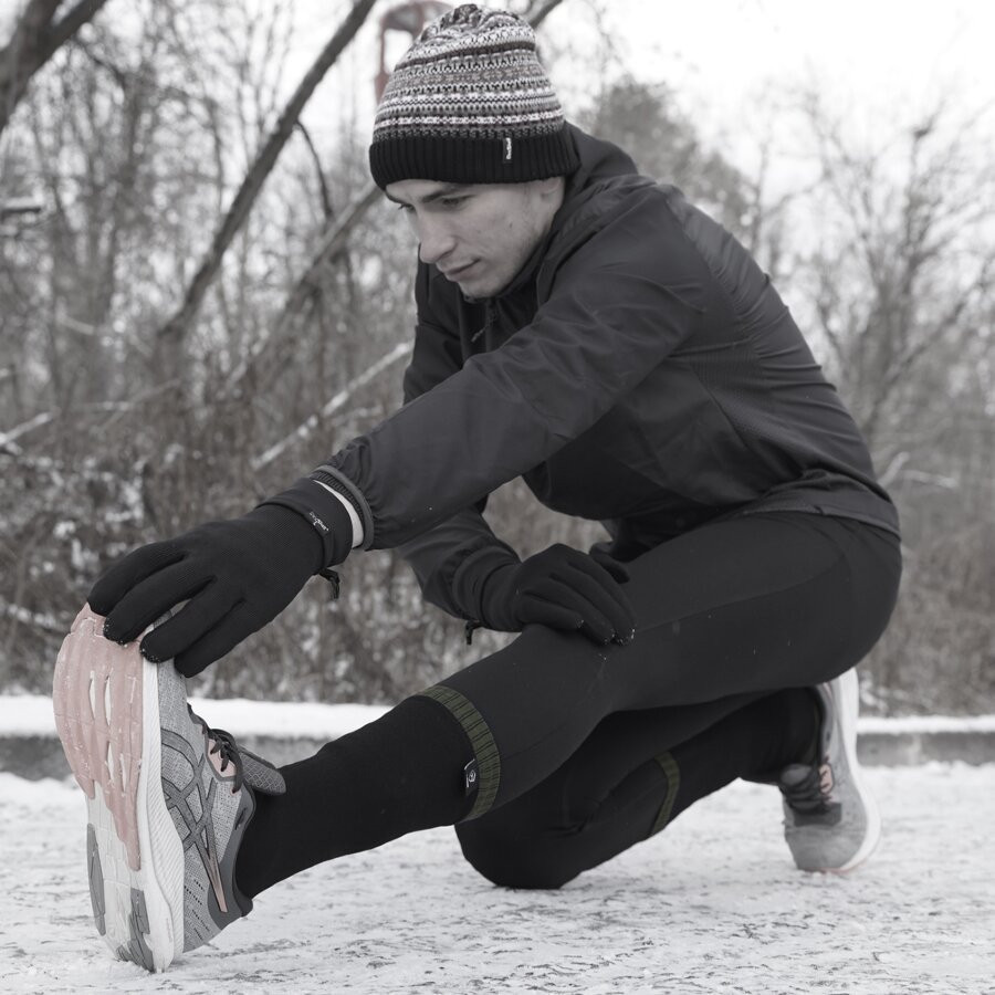 Шкарпетки водонепроникні Dexshell Thermlite, p-p М, з зеленою смужкою Київ - фото 2