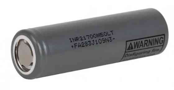 Аккумулятор Li-ion 21700 5000mAh INR21700 M50LT 7.2A (Серый) Киев