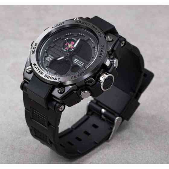 Чоловічий наручний годинник Besta Tattoo ЗСУ (Чорний) Київ